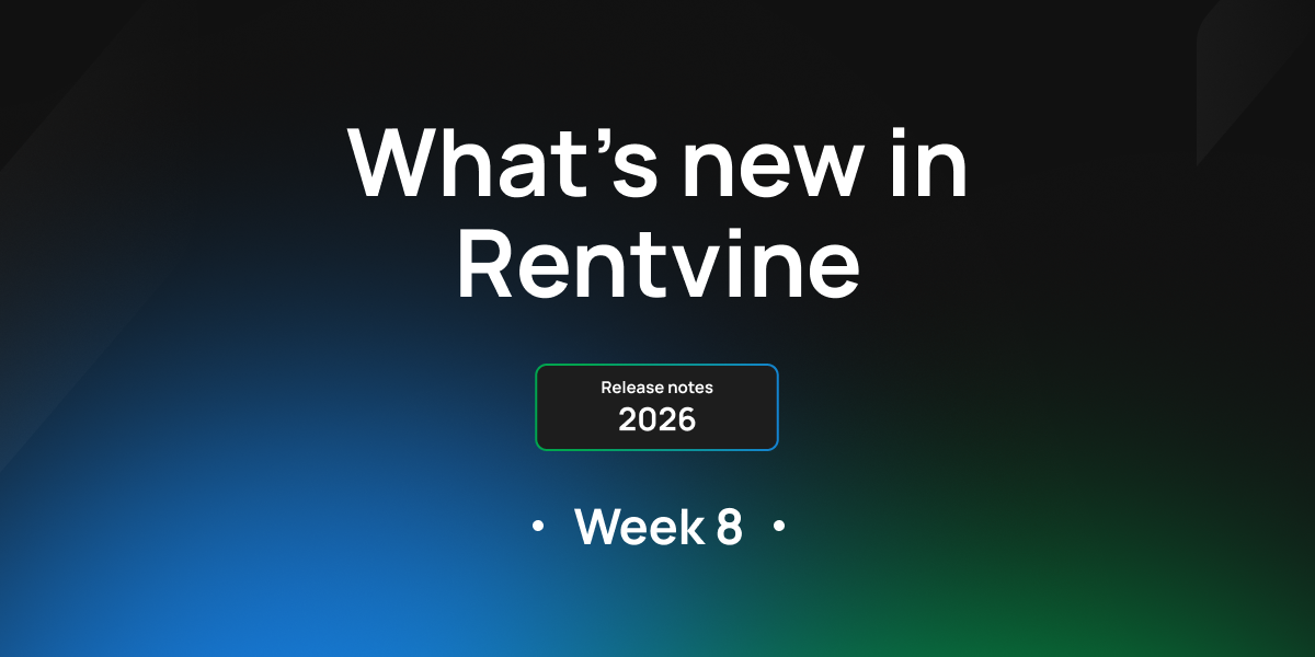 Smoother Maintenance Workflows, Stronger Security, and More Reliable Leasing