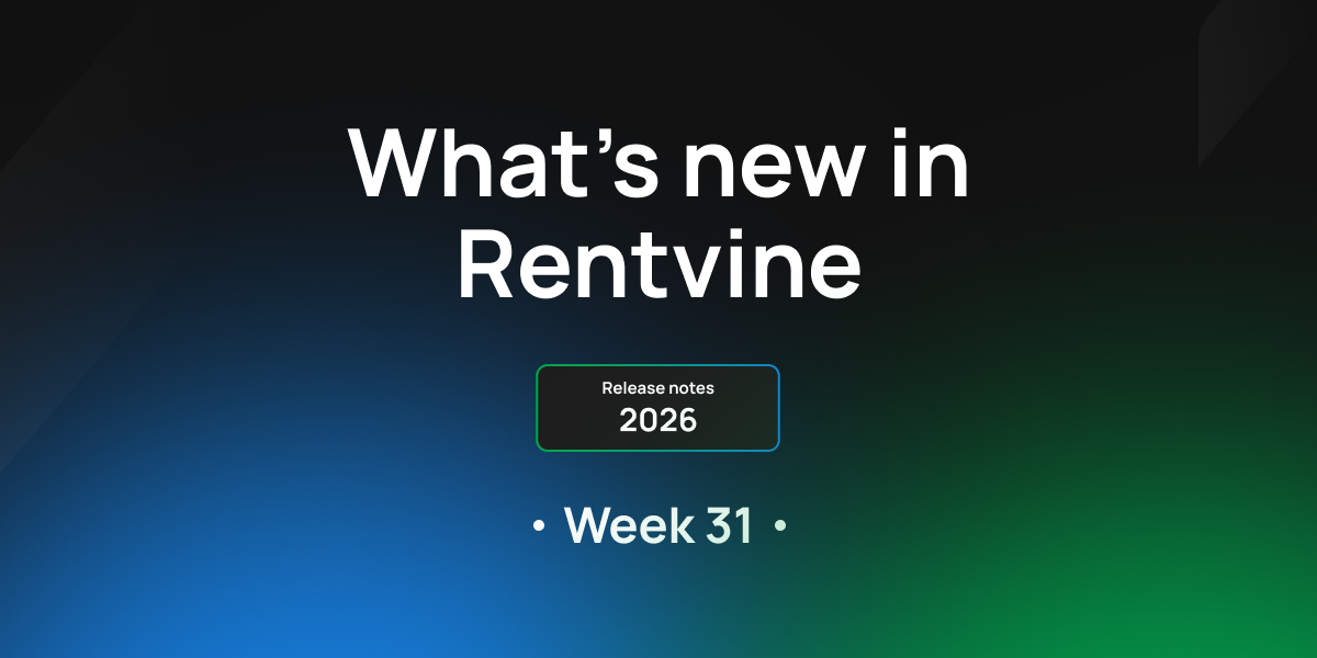What's New in Rentvine: Smarter Rental History Scoring and Faster Template Sharing