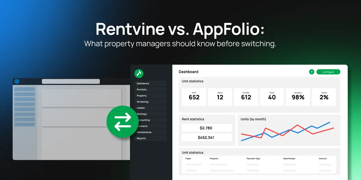 Rentvine vs. Appfolio: What property managers should know before switching
