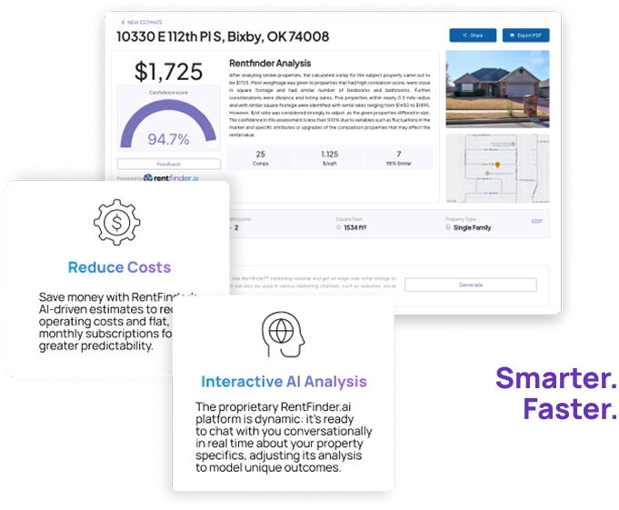 Rentfinder Analysis Screenshot