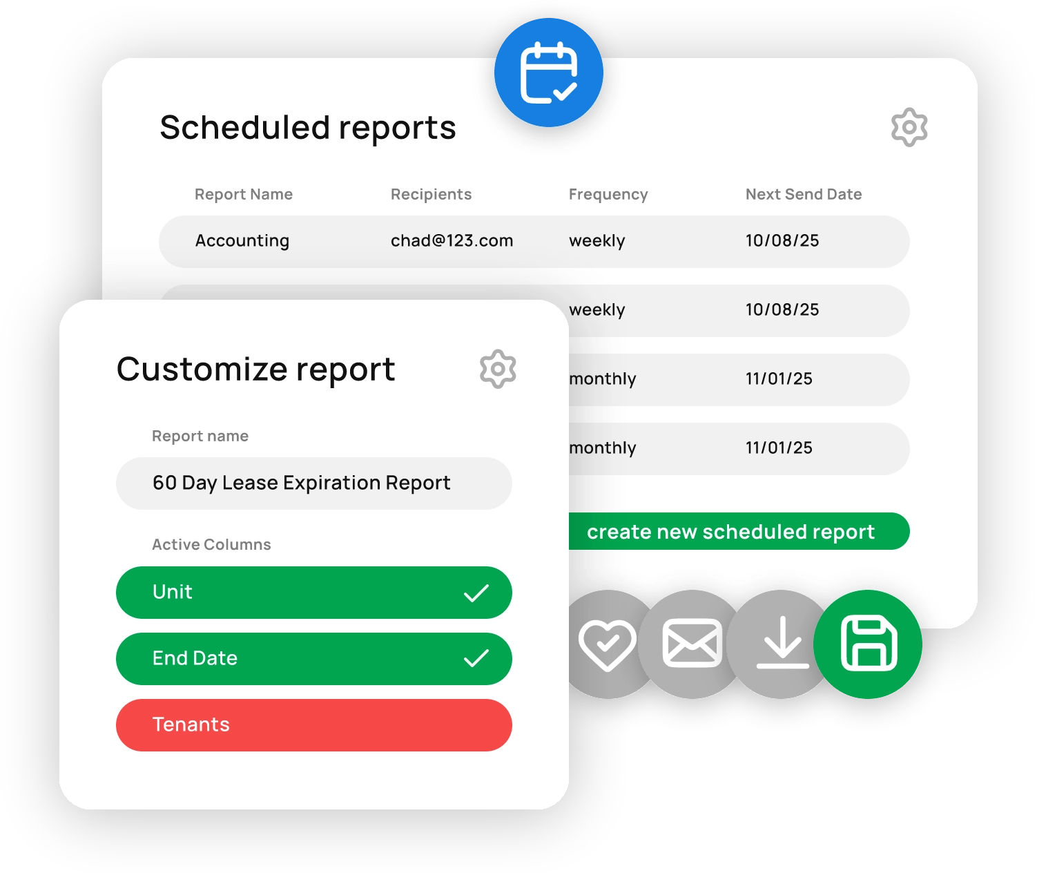 reports feature example